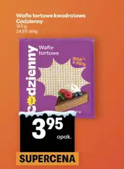 Delikatesy Centrum Wafle tortowe kwadratowe Codzienny oferta