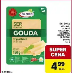 Globi Ser królewski z kolna - plastry Mlekpol oferta