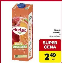 Globi Napój jabłko-brzoskwinia Hortex oferta