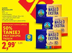 Lidl Łowickie Masło ekstra 82% oferta