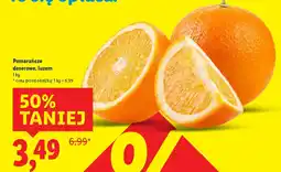 Lidl Pomarańcze deserowe, luzem oferta