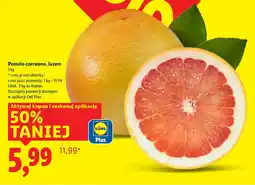 Lidl Pomelo czerwone, luzem oferta