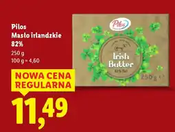 Lidl Pilos Masło irlandzkie 82% oferta
