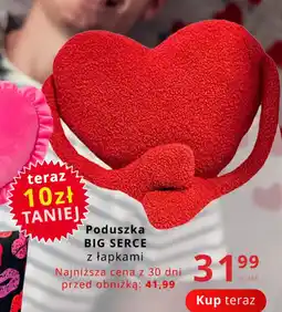 Poczta Polska Poduszka BIG SERCE oferta