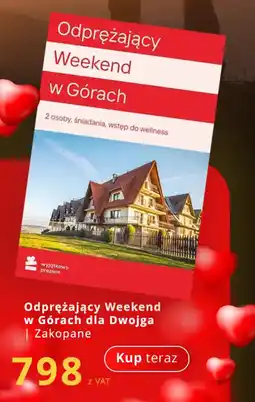 Poczta Polska Odprężający Weekend w Górach dla Dwojga | Zakopane oferta