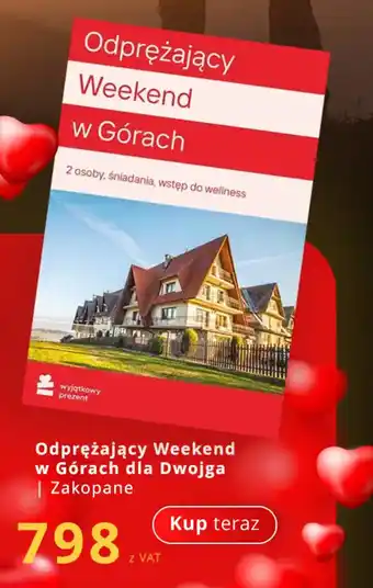 Odprężający Weekend w Górach dla Dwojga | Zakopane