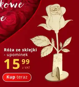 Poczta Polska Róża ze sklejki - upominek oferta
