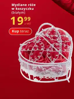 Poczta Polska Mydlane róże w koszyczku (białym) oferta