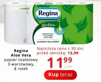 Regina Aloe Vera papier toaletowy 3-warstwowy