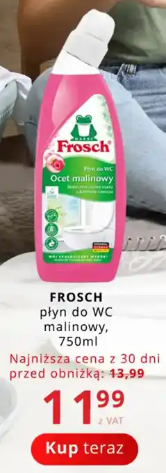 FROSCH płyn do WC malinowy