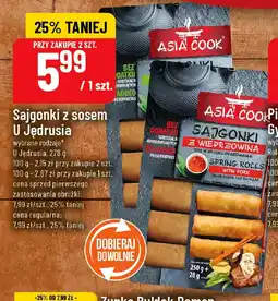 Polomarket Sajgonki z sosem U Jędrusia oferta