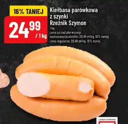 Polomarket Kiełbasa parówkowa z szynki Rzeźnik Szymon oferta