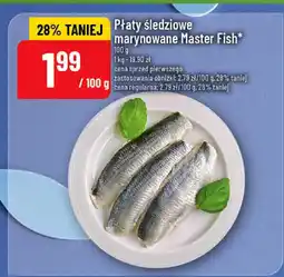 Polomarket Śledzie płaty śledziowe marynowane Master Fish oferta