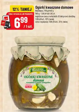 Polomarket Ogórki kwaszone domowe WaldiBen oferta