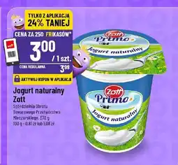 Polomarket Jogurt naturalny Zott Primo oferta
