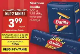 Delikatesy Centrum Makaron Barilla 500g wybrane rodzaje oferta