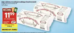 Delikatesy Centrum Jaja z chowu na wolnym wybiegu Czachorowski rozmiar M oferta