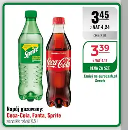 Eurocash Napój gazowany: Coca-Cola, Fanta, Sprite oferta