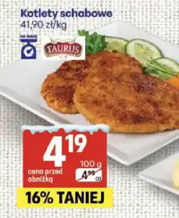 Delikatesy Centrum Kotlety schabowe Taurus oferta