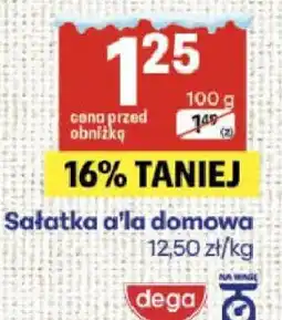 Delikatesy Centrum Sałatka a'la domowa dega oferta