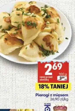 Delikatesy Centrum Pierogi z mięsem Taurus oferta