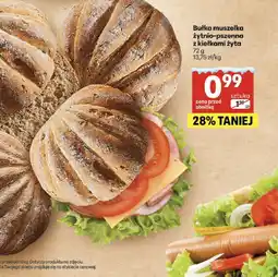Delikatesy Centrum Bułka muszelka żytnio-pszenna z kiełkami żyta oferta