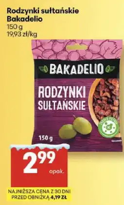 Delikatesy Centrum Rodzynki sułtańskie Bakadelio oferta