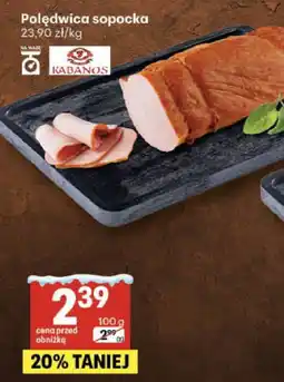 Delikatesy Centrum Polędwica sopocka Kabanos oferta