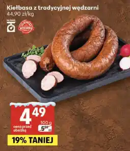 Delikatesy Centrum Kiełbasa z tradycyjnej wędzarni oferta