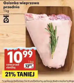 Delikatesy Centrum Golonka wieprzowa przednia oferta