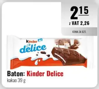 Eurocash Baton: Kinder Delice oferta