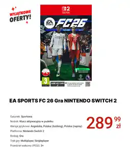 Media Expert EA SPORTS FC 26 Gra NINTENDO SWITCH 2 oferta