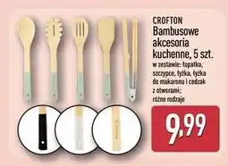 ALDI CROFTON Bambusowe akcesoria kuchenne, 5 szt oferta