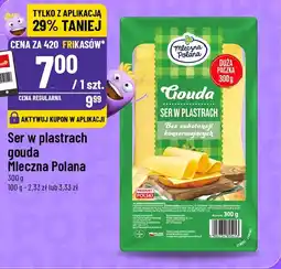 Polomarket Ser w plastrach gouda Mleczna Polana oferta