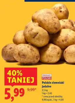 Lidl Ziemniaki polskie jadalne oferta
