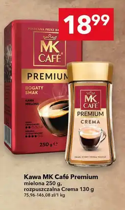 Lewiatan Kawa MK Café Premium rozpuszczalna Crema oferta