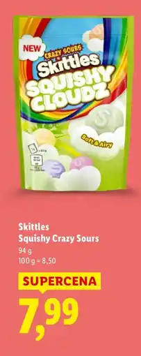 Lidl Żelki Squishy Crazy Sours oferta