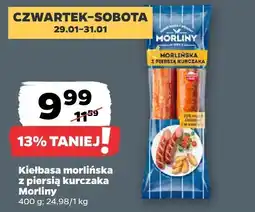 Netto Kiełbasa morlińska z piersią kurczaka oferta
