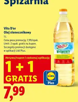 Lidl Olej słonecznikowy oferta