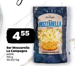 Netto Ser Mozzarella wiórki oferta