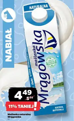 Netto Maślanka naturalna oferta