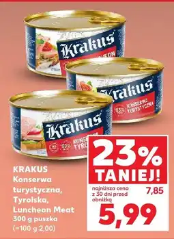 Kaufland Konserwa turystyczna oferta