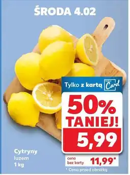 Kaufland Cytryny luzem oferta