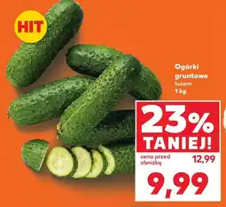 Kaufland Ogórki gruntowe luzem oferta