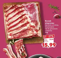 Kaufland Boczek wieprzowy bez kości, ze skórą, do pieczenia lub do gotowania z kapustą oferta
