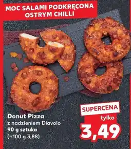 Kaufland Donut Pizza z nadzieniem Diavolo oferta