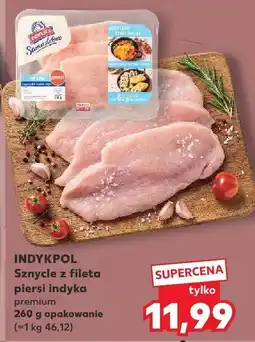 Kaufland Sznycle z fileta piersi indyka premium oferta