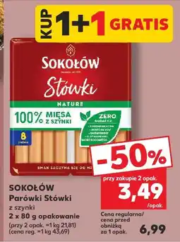 Kaufland Parówki Stówki z szynki oferta