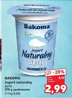 Kaufland Jogurt naturalny gęsty oferta