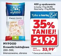 Kaufland Krewetki koktajlowe 200-300, blanszowane, obrane oferta